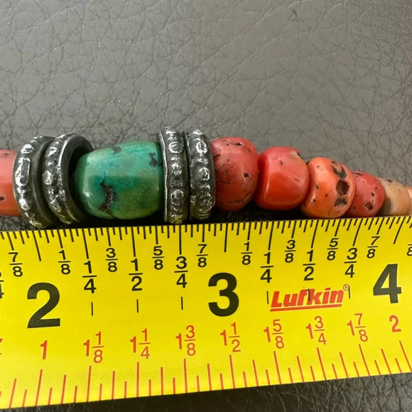 Unique  Old Coral Choker Necklace Take 20%off - Picture 4 of 4